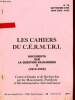Les Cahiers du C.E.R.M.T.R.I. n°78 septembre 1995 - Documents sur la question Balkanique II (1912-1943).. Collectif
