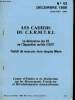 Les Cahiers du C.E.R.M.T.R.I. n°43 décembre 1986 - La déclaration des 83 de l'Opposition unifiée (1927) traduit du russe par Jean-Jacques Marie.. ...