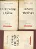 La jeunesse de Lénine + Lénine et Trotsky + Lénine Trotsky Staline - 3 volumes - Collection liberté de l'esprit.. D.Wolfe Bertram