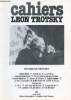 Cahiers Léon Trotsky n°41 mars 1990 - Retour de Trotsky - tournée aux E.U. sur Trotsky (Pierre Broué) - A Harvard (Nadejda Joffé) - on en parle à ...