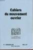 Cahiers du mouvement ouvrier n°4 décembre 1998 - Vadim Rogovine - 4 textes de Vadim Rogovine : les trotskystes dans les camps, la composition sociale ...