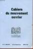 Cahiers du mouvement ouvrier n°6 juin 1999 - La IIe Internationale et la guerre des Balkans 1912 - les soldats russes dans les camps algériens ...