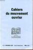 Cahiers du mouvement ouvrier n°8 décembre 1999 - Les articles antisémites de la croix lors de l'affaire Dreyfus - de l'antisémitisme tasariste à ...