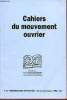 Cahiers du mouvement ouvrier n°12 décembre 2000-janvier 2001 - Maurice Poperen histoire et actualité de la Roche de Mûrs - Benoît Malon les grèves du ...