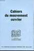Cahiers du mouvement ouvrier n°16 décembre 2001-janvier 2002 - Des militants corses chez Babeuf - Benoït Malon les grèves du Creusot de 1870 (fin) - ...