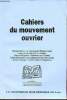 Cahiers du mouvement ouvrier n°27 août septembre 2005 - Le montagnard Robert Lindet face à la vie chère et à la famine 1793-1794 - le manifeste des ...