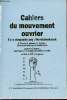 Cahiers du mouvement ouvrier n°54 avril mai juin 2012 - Le conventionnel Lequinio - la Vendée sur FR 3 - Toussaint Louverture à la télévision - Secher ...