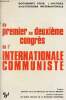 Du premier au deuxième congrès de l'internationale communiste mars 1919 - juillet 1920 - Les congrès de l'internationale communiste - Documents pour ...