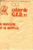 OCI cahier de G.E.R. n°1 - Le marxisme et sa méthode.. Collectif