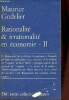 Rationalité & irrationalité en économie - Tome 2 - Petite collection maspero n°82.. Godelier Maurice