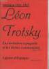 Espagne 1931-1937 - La révolution espagnole et les tâches communistes janvier 1931 - Leçons d'Espagne décembre 1937.. Trotsky Léon