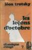 Les leçons d'octobre - Classique Rouge n°7 - photocopie.. Trotsky Léon