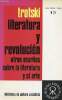 Literatura y revolucion otros escritos sobre la literatura y el arte - Tomo 1 - Biblioteca de cultura socialista.. Trotski Léon