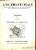 L'Internationale édition spéciale de la revue de l'internationale ouvrière - Tragédie de la Bosnie-Herzégovine défense du peuple bosniaque ! ...
