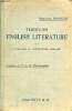 Through english literature - a travers la littérature anglaise - Classes de première et de philosophie et 5e année des lycées de jeunes filles - 2e ...