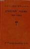 English poems and songs - Lycées et collèges de garçons enseignement secondaire des jeunes filles.. Ritz Louis