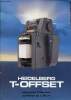 Heidelberg T-Offset la presse différente au format 28 x 39 cm.. Collectif