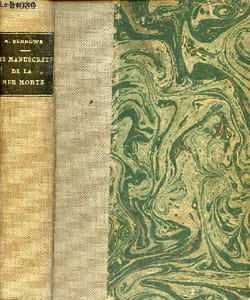 Les manuscrits de la mer morte.