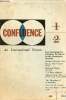 Confluence an international forum volume 1 number 2 june 1952 - n contemporary problems be solved by the democratic method ? - Italy and the defense ...