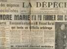 La Dépêche du Midi n°200 2e année mardi 27 juillet 1948 - A cause des exigences des socialistes M.André Marie n'a pu former son cabinet il a exposé la ...