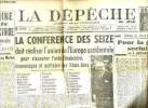 La dépêche du midi n°100 2e année mercredi 17 mars 1948 - La doctrine socialiste contre la doctrine de défense nationale - la conférence des seize ...