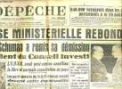 La dépêche du midi n°234 2e année samedi 4 et dimanche 5 sept.1948 - La crise ministérielle rebondit M.Robert Schuman a remis sa démission de ...
