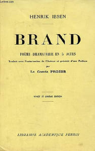Brand poème dramatique en 5 actes - 21e édition.