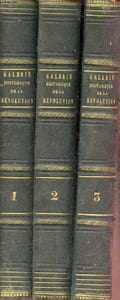 Galerie historique de la révolution française (1787 à 1799) - En 3 tomes - Tomes 1 + 2 + 3.