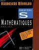 Mathématiques analyse première S - Exercices résolus.. Renard Claudine & Roche Geneviève