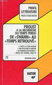 De Swann au temps retrouvé Proust - Collection profil d'une oeuvre n°75.