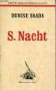 S.Nacht - Collection Science de l'homme n°201.. Saada Denise
