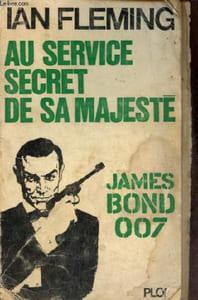 Au service secret de sa majesté - James Bond 007.