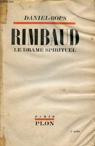 Rimbaud le drame spirituel + envoi de l'auteur.