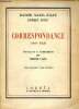 Correspondance 1909-1926 - Envoi de Renée Lang.. Rainer Maria Rilke & Gide André