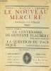 Le nouveau mercure politique et littéraire n°5 8e année 15 décembre 1921 - Le nouveau mercure, ses origines, son but la question du Pacifique par ...