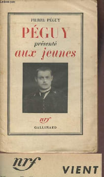 Péguy présenté aux jeunes. Péguy Pierre