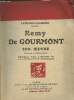 Remy de Gourmont son oeuvre - Portrait et autographe - Document pour l'histoire de la littérature française. Legrand-Chabrier