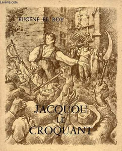 Jacquou le Croquant - envoi de l'éditeur Pierre Fanlac et de l'illustrateur Julien Saraben.