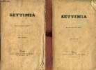 Settimia - En 2 tomes - Tomes 1 + 2.. Madame Hortense Allart