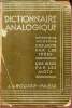 Dictionnaire analogique - Répertoire moderne des mots par les idées, des idées par les mots d'après les pricnipes de P.Boissière rédigé sur un plan ...