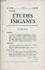 Etudes Tsiganes n°2 24e année juin 1978 - Texte des exposés sur l'histoire des tsiganes faits à la table ronde internationale de Tsiganologie les 5 et ...