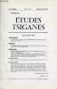 Etudes Tsiganes n°1-2 23e année mars-juin 1977 - Conte cerhari recueilli par Gyorgy Meszaros intro et notes de Georges Calvet - l'intégration des ...