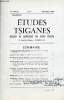 Etudes Tsiganes n°4 14e année décembre 1968 - La guerre de 1939-1945 au Banat récit de Dusano par Georges Calvet - aspirations des tsiganes en matière ...