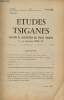 Etudes Tsiganes n°2 2e année 15 avril 1956 - Pour des recherches sur les Tsiganes sous l'ancien régime - recherches sur l'histoire des Tsiganes dans ...