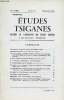 Etudes Tsiganes n°2-3 17e année septembre 1971 - Trois chants de Yougoslavie transmis par Radomir et Duna - généalogies manouches par Serge ...