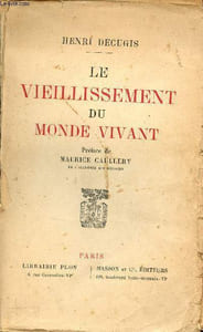 Le vieillissement du monde vivant - Envoi de l'auteur.