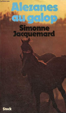 Alezanes au galop.. Jacquemard Simonne