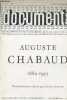 Les Cahiers d'Art Documents n°211 1965 IVe série n°9 école française n°138 - Auguste Chabaud 1882-1955 - Documentation réunie par Robert Gourru.. ...