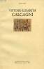 Victoire-Elisabeth Calcagni (1899-1969) - Envoi de l'auteur.. Mata Fausto