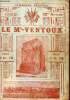 Almanach régional le Mont-Ventoux - 1922 - 32me année.. Collectif